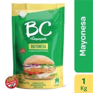 BC la Campagnola - Mayonesa con Aceite de Girasol Pouch 1kg