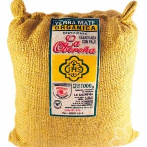 La Obereña - Yerba Mate Orgánica Certificada Arpillera 1kg