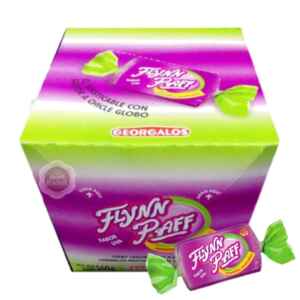 Flynn Paff - Caramelos Masticables Uva - 70 Unidades