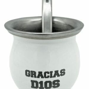 Diego Maradona - Mate y Bombilla de Acero Inoxidable