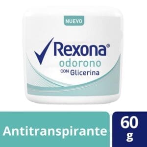 Rexona - Antitranspirante en Crema OdOrono con Glicerina - 60gr