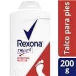 Rexona - Talco Desodorante para Pies Efficient Antibacteriano - 200gr