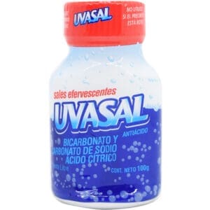 Uvasal Sal Efervescente Sabor tradicional 100gr