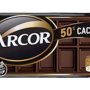 Arcor - Chocolate Tableta 50% Cacao - 25gr - 6 Unidades
