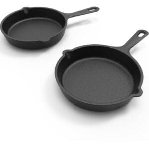Set 2 Sarten Provoletera de Hierro