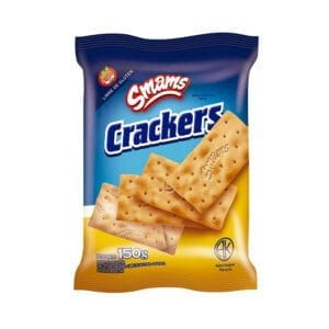 Smams - Galletitas Crackers de Agua Libres de Gluten 150gr - 3 Unidades