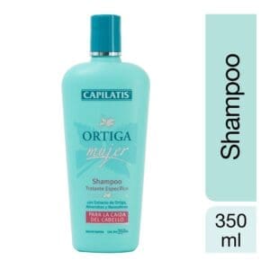 Capilatis - Shampoo Tratamiento Capilar Ortiga para la Caída Del Cabello Mujer 350ml