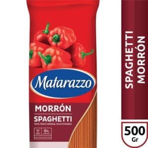 Matarazzo - Fideos Spaghetti Morrón 500gr