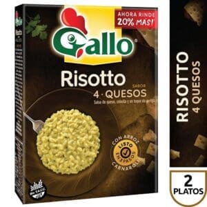 Gallo - Arroz Carnaroli Risotto 4 Quesos 240gr