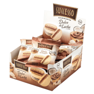 Successo - Alfajor de Maicena Relleno con Dulce de Leche - 12 Unidades