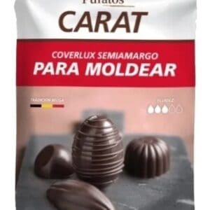Chocolate Semiamargo para Huevos de Pascua Carat Coverlux Puratos 800gr