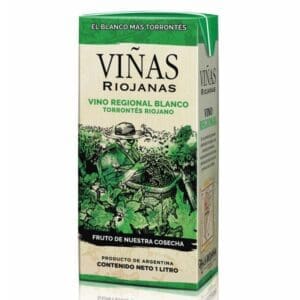 Viñas Riojanas - Vino Regional Blanco Torrontés Riojano - 1lt