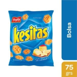 Kesitas - Snacks Queso 75gr - 3 Unidades