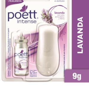 Poett - Aromatizante de Ambiente Intense Lavanda Blister 9gr