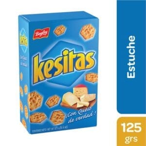 Kesitas - Snacks Queso Caja 125gr - 3 Unidades