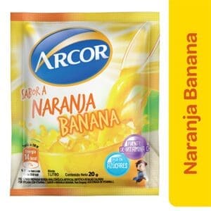 Arcor - Jugo en Polvo Naranja-Banana Sobre 20gr