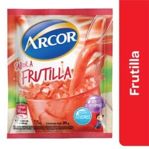 Arcor - Jugo en Polvo Frutilla Sobre 20gr