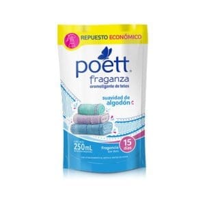 Perfume para Ropa Fraganza Suavidad de Algodón Poett Doy 250ml