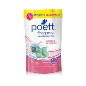Perfume para Ropa Fraganza Suavidad de Bebé Poett Doy 250ml