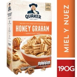 Quaker - Caja Honey graham Nuez y Miel 190gr