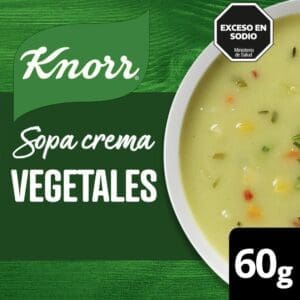 Knorr - Sopa Crema Vegetales Sobre 4 Porciones 67gr - 3 Unidades