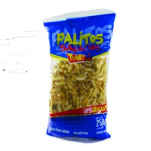Tunki - Palitos Salados - 250gr - 3 Unidades