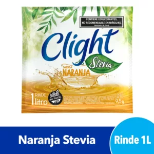 Clight - Jugo en Polvo Naranja con Stevia Light Sobre 9,5gr