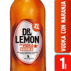 Dr Lemon Americano - Vodka con Naranja 1lt