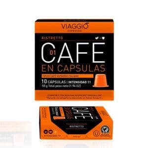 Viaggio - Café en Cápsulas Espresso Ristreto 10 Unidades