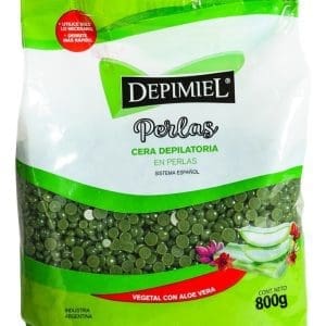 Depimiel - Cera Sistema Español Perlas Natural Vegetal Aloe Vera 200gr