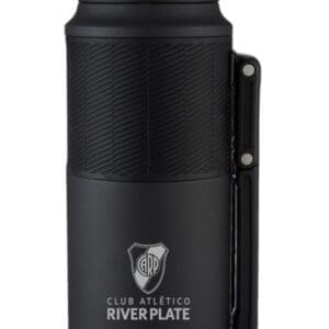 River Plate - Termo Oficial Black 1200ml con Pico Matero 360°