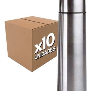 Termo Bala 1lt Acero Inoxidable Doble Capa 10 Unidades