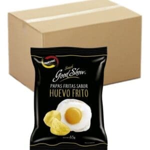 Good Show - Papas Fritas Sabor Huevo Frito 63gr x14 Unidades