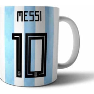 Lionel Messi - Taza de Cerámica Messi 10