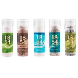 1854 - Set 5 Molinillos Sales Premium