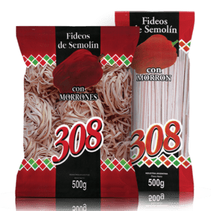 308 - Fideos Nido Morron 500gr - 2 Unidades