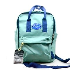Eco Mochila Azul Pienso Luego consumo