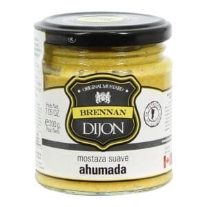 Brennan - Mostaza Dijon Suave Ahumada Frasco 180gr