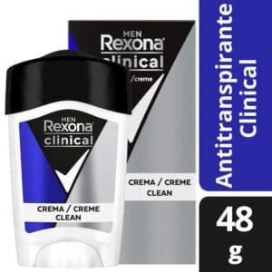 Rexona - Desodorante Antitranspirante Clinical Men en Crema 48gr