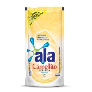 Ala - Jabón Liquido Camellito Ropa Fina Doypack 450ml