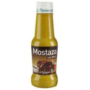 Salsas Mostaza con Miel la Parmesan Botella 300gr