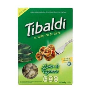 Tibaldi - Fideos Moño Espinaca 300gr