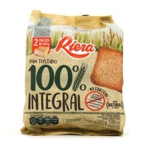 Riera - Tostadas 100% Integral 200gr