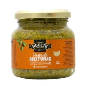 Nucete - Pasta de Aceituna Verdes C/Ajo 190gr