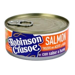 Robinson Crusoe - Salmon Ahumado Trozos Lata 140gr