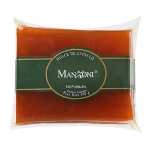 Manzoni - Dulce de zapallo con Vainilla 500gr
