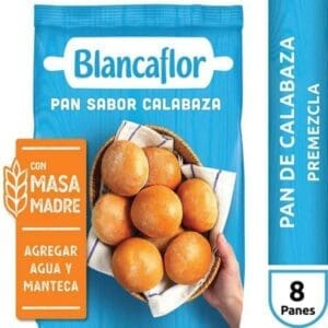 Blancaflor - Premezclas Pan con Sabor Calabaza con Masa Madre 300gr - 3 Unidades