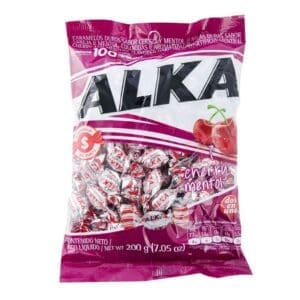 ALKA - Caramelos Cherry Mentol 200gr