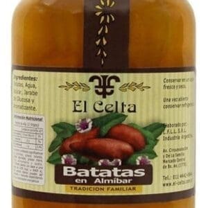 El Celta - Batatas en Almibar 454gr / Sweet Potatoes In Syrup 454gr