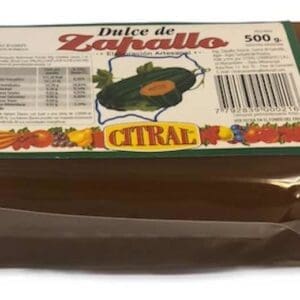 Citral - Dulce de Zapallo Artesanal 500gr